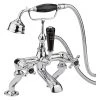 Bayswater Black Bath Shower Mixer With Crosshead & Dome Collar 2 Bayswater Black Bath Shower Mixer With Crosshead & Dome Collar -Sagittarius Taps shop bayswater bayt244