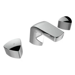 Bristan Bright 3 Hole Bath Filler Chrome