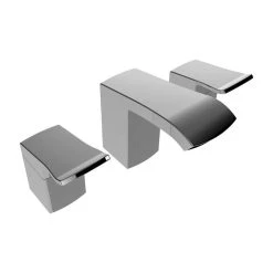 Bristan Descent 3 Hole Bath Filler Chrome