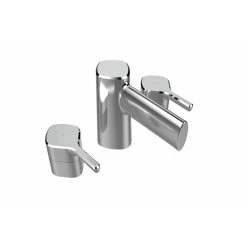 Bristan Flute 3 Hole Bath Filler Chrome