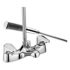 Bristan Jute Bath Shower Mixer 6 Litre Per Minute Flow