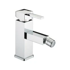 Bristan Quadrato Bidet Mixer With Pop-up Waste