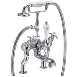 Burlington Anglesey Angled Deck Mounted Bath Shower Mixer