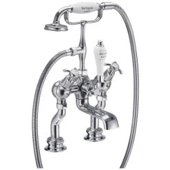 Burlington Anglesey Regent Angled Deck Mounted Bath Shower Mixer
