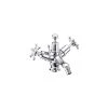 Burlington Birkenhead Bidet Mixer Chrome/Medici -Sagittarius Taps shop burlington bi13med