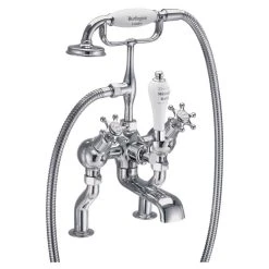 Burlington Birkenhead Angled Deck Mounted Bath Shower Mixer