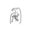 Burlington Birkenhead Angled Bath Shower Mixer Chrome/Medici -Sagittarius Taps shop burlington bi19med