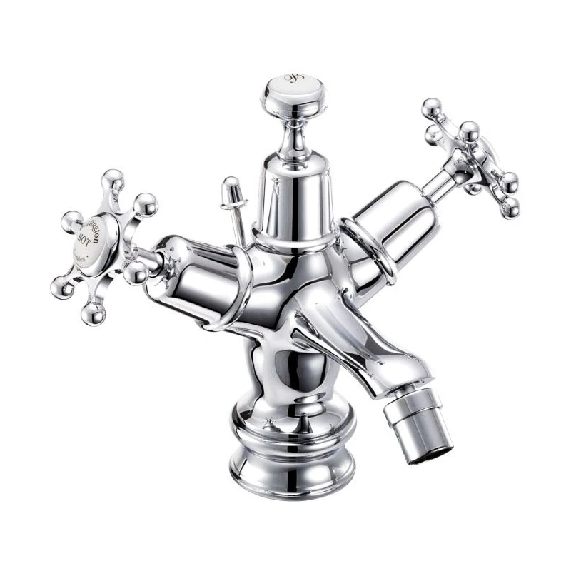Burlington Birkenhead Regent Bidet Mixer With Pop-Up Waste 3 Burlington Birkenhead Regent Bidet Mixer With Pop-Up Waste