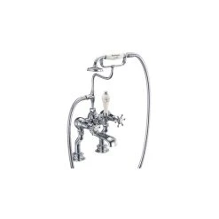 Burlington Birkenhead Regent Bath Shower Mixer Chrome/Medici