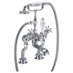 Burlington Birkenhead Regent Angled Deck Bath Shower Mixer