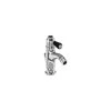 Burlington Chelsea Curved Bidet Mixer Chrome/Black -Sagittarius Taps shop burlington ch23bla