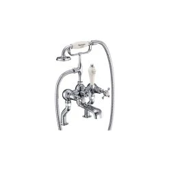Burlington Claremont Bath Shower Mixer Chrome/Medici