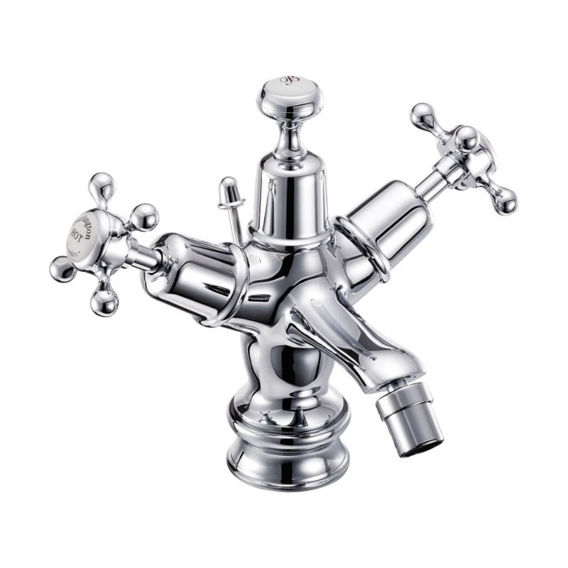 Burlington Claremont Regent Bidet Mixer With Pop-Up Waste 3 Burlington Claremont Regent Bidet Mixer With Pop-Up Waste