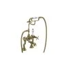Burlington Claremont Regent Bath Shower Mixer Gold/White -Sagittarius Taps shop burlington clr15qtgold