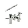 Cifial Technovation 465 2 Hole Deck Bath/Shower Mixer Chrome -Sagittarius Taps shop cifial 004sth