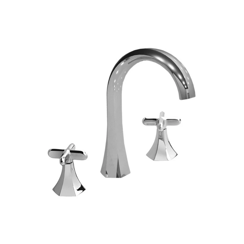 Cifial Hexa 3 Hole Deck Bath Mixer Chrome 3 Cifial Hexa 3 Hole Deck Bath Mixer Chrome
