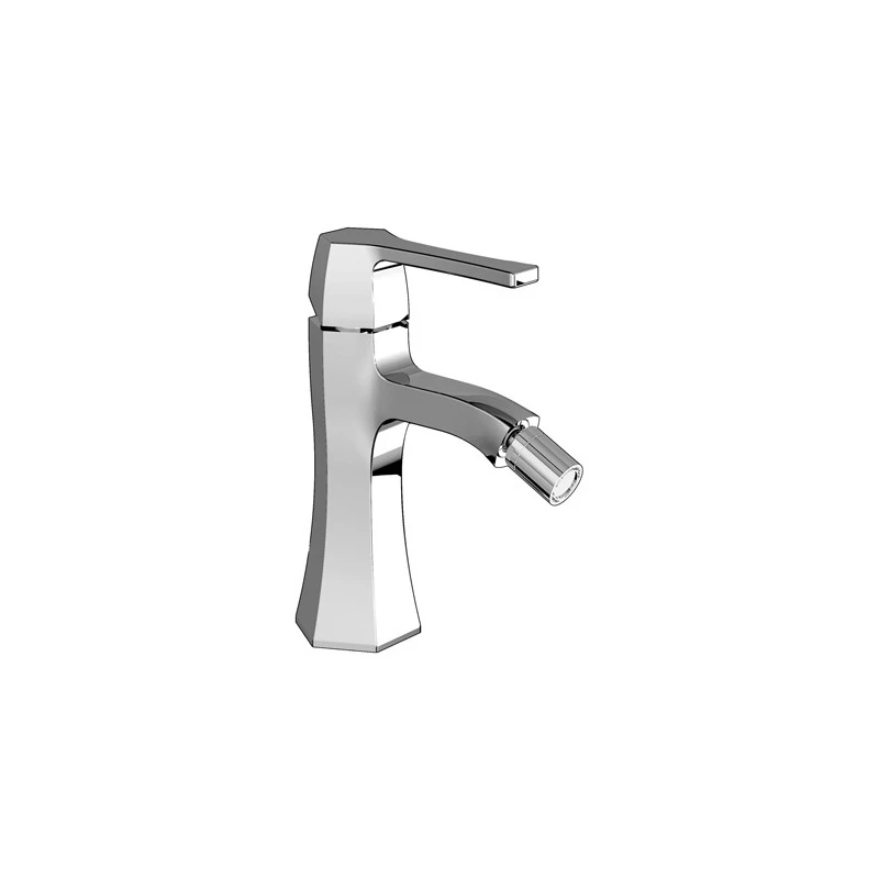 Cifial Hexa Lever Mono Bidet Mixer Chrome 3 Cifial Hexa Lever Mono Bidet Mixer Chrome