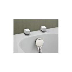 Cifial Quadrado Deck Valves & Aqua Filler Chrome