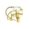 Deva Georgian Pillar Mounted Bath Shower Mixer Gold 1 Deva Georgian Pillar Mounted Bath Shower Mixer Gold -Sagittarius Taps shop deva ge03 501