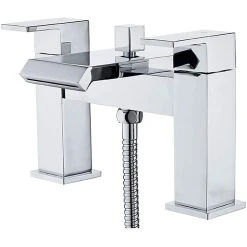 Essential Elsden Deck Mounted Bath Shower Mixer With Kit