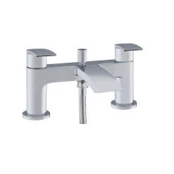 Essential Portobello Deck Mounted Bath Shower Mixer & Kit