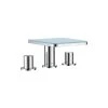Flova Annecy 3-Piece Bath Mixer With Glass Shelf 2 Flova Annecy 3-Piece Bath Mixer With Glass Shelf -Sagittarius Taps shop flova an3hbfgl