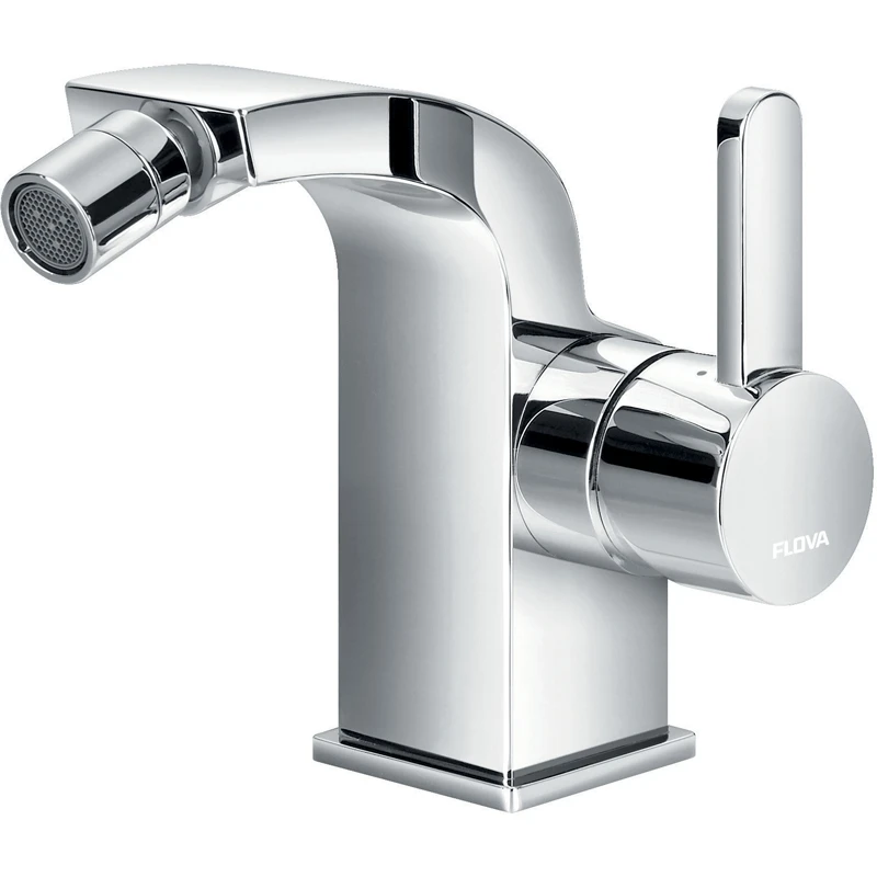 Flova Essence Single Lever Bidet Mixer With Clicker Waste 3 Flova Essence Single Lever Bidet Mixer With Clicker Waste
