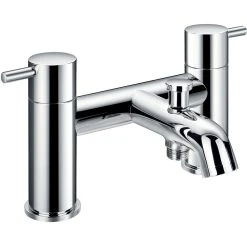 Flova Levo Bridge Style Bath Shower Mixer With Handset & Hose