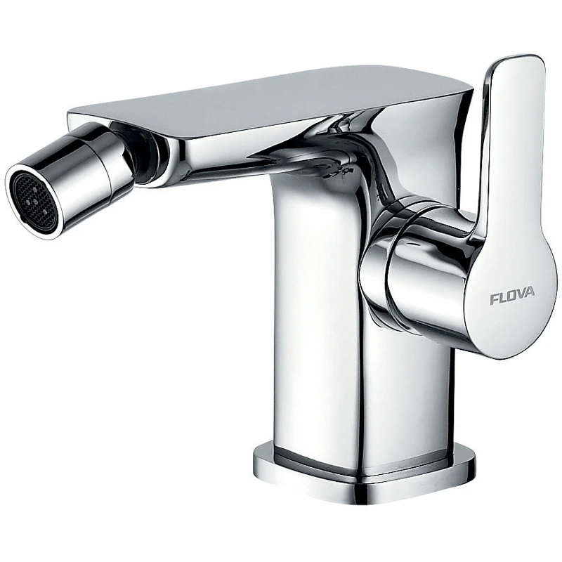 Flova Urban Single Lever Bidet Mixer With Clicker Waste 3 Flova Urban Single Lever Bidet Mixer With Clicker Waste