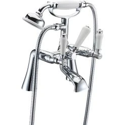 Frontline Aquaflow Holborn Lever Bath Shower Mixer