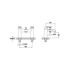 Frontline Aquaflow Basque Lever-Handle Bath Shower Mixer -Sagittarius Taps shop frontline s860 3502 2