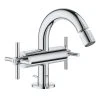 Grohe Atrio Cross Handle Bidet Mixer M-Size 24027 2 Grohe Atrio Cross Handle Bidet Mixer M-Size 24027 -Sagittarius Taps shop grohe 24027003