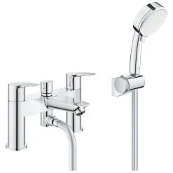 Grohe Bauedge Bath/Shower Mixer With Hand Shower Kit 25246
