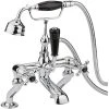 Hudson Reed Black Topaz Crosshead Bath Shower Mixer Dome 1 Hudson Reed Black Topaz Crosshead Bath Shower Mixer Dome -Sagittarius Taps shop hudson reed bc404dx