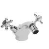 Hudson Reed Black Topaz Crosshead Bidet Tap Dome Collar -Sagittarius Taps shop hudson reed bc406dx