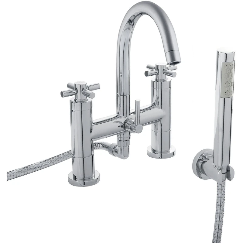 Hudson Reed Tec Crosshead Bath Shower Mixer 3 Hudson Reed Tec Crosshead Bath Shower Mixer