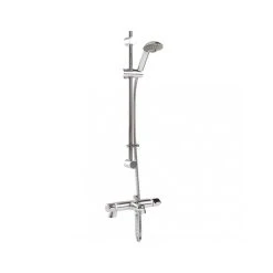 Inta Plus Thermostatic Deck Bath Shower Mixer With Slide Rail Kit