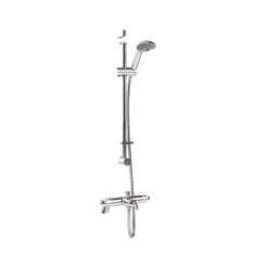 Inta Telo Thermostatic Deck Bath Shower Mixer With Slide Rail Kit