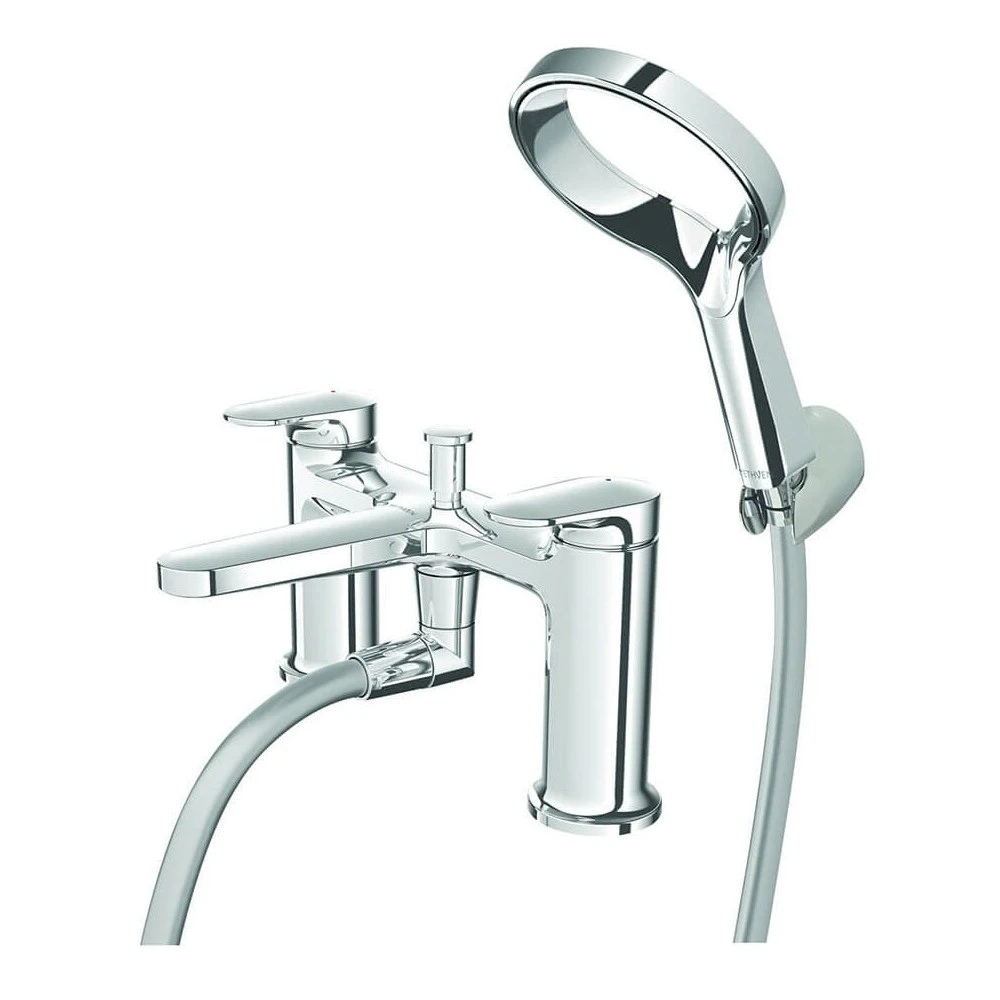 Methven Aio Deck Mounted Bath & Shower Mixer Chrome 3 Methven Aio Deck Mounted Bath & Shower Mixer Chrome