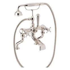 Perrin & Rowe Georgian Bath Shower Mixer, Cross