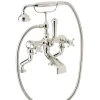 Perrin & Rowe Georgian Crosstop Bath Shower Mixer Nickel 1 Perrin & Rowe Georgian Crosstop Bath Shower Mixer Nickel -Sagittarius Taps shop perrin rowe 3001ni