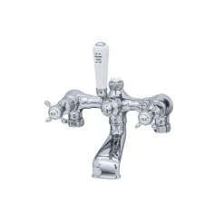Perrin & Rowe Traditional Bath Shower Mixer No Unions, Cross