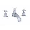 Perrin & Rowe 3 Hole Bath Set Low Spout Crosshead Handles Gold -Sagittarius Taps shop perrin rowe 3736ig