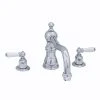 Perrin & Rowe 3 Hole Lever Bath Mixer Country Spout Nickel -Sagittarius Taps shop perrin rowe 3755ni