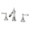 Perrin & Rowe Georgian 3767 3 Hole Bidet Mixer With Lever Handles 2 Perrin & Rowe Georgian 3767 3 Hole Bidet Mixer With Lever Handles -Sagittarius Taps shop perrin rowe 3767cp