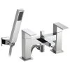 Pura Bathrooms Imex Pura Bloque Bath Shower Mixer With Kit -Sagittarius Taps shop pura bqbsm