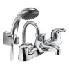 Pura Bathrooms Imex Pura Dv8 Bath/Shower Mixer With Shower Kit -Sagittarius Taps shop pura dvbsm