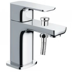 Pura Bathrooms Imex Pura Flite Mono Bath/Shower Mixer With Shower Kit