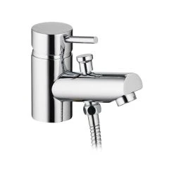 Pura Bathrooms Imex Pura Xcite Mono Bath Shower Mixer With Kit