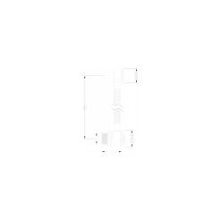 RAK CERAMICS RAK Square Bath Overflow Filler With Clicker Waste Black -Sagittarius Taps shop rak rakl9025sqb 2